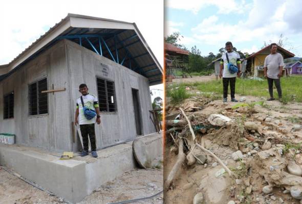 Mahligai impian lenyap, Ebby Yus ubati duka bina rumah baharu