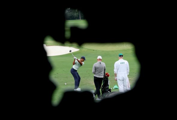 Golf - Tiger return at Augusta National has Masters buzzing