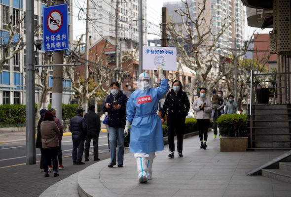 As Shanghai expands COVID lockdown, life on hold in city of 26 million