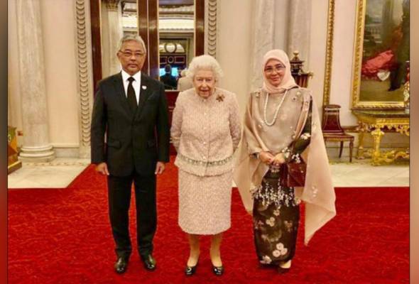 Agong congratulates Queen Elizabeth II on Platinum Jubilee celebration