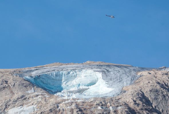 Search efforts resume after glacier collapse in Italian Alps