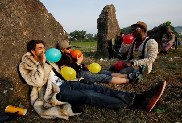 Ballooning use of laughing gas in Europe is no joke, drugs agency says