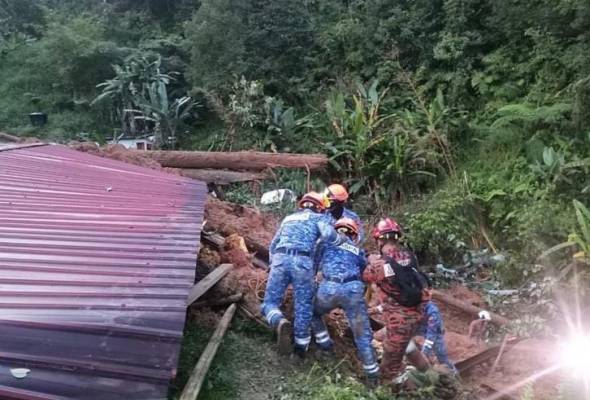 37 people rescued at campsite near Gohtong Jaya due to landslide