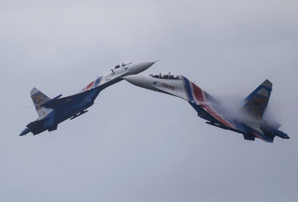 US says Russian jet caused spy drone crash over Black Sea, Moscow denies collision