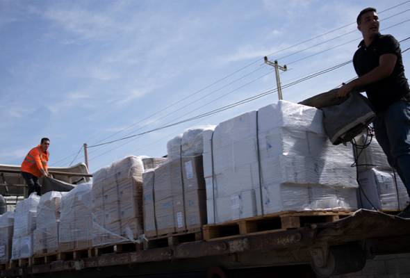 Palestinian Red Crescent says 59 aid trucks have crossed into Gaza
