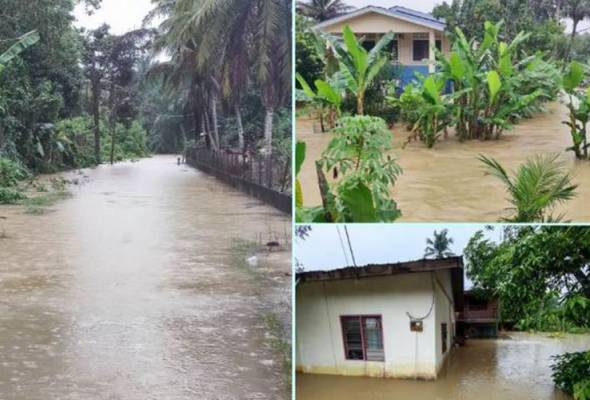 Roads, villages in Kuala Krai flooded after continuous rain