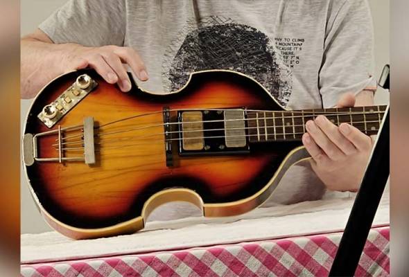 Paul McCartney's stolen Beatles bass guitar found after 51 years