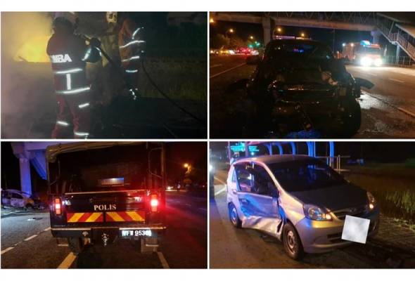 Two killed in fiery crash near Kota Kinabalu Airport