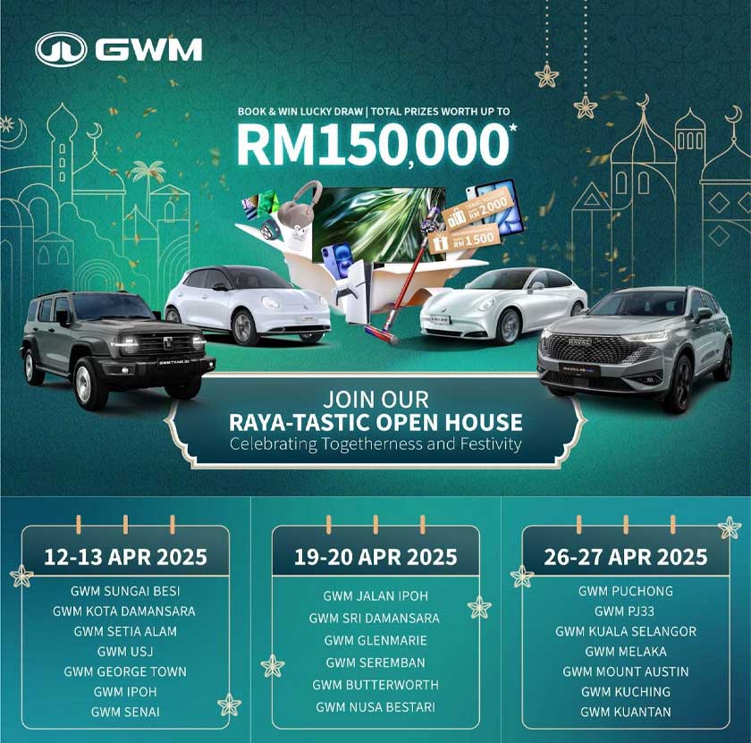 The Raya-Tastic Open House to enjoy Raya Bersama GWM