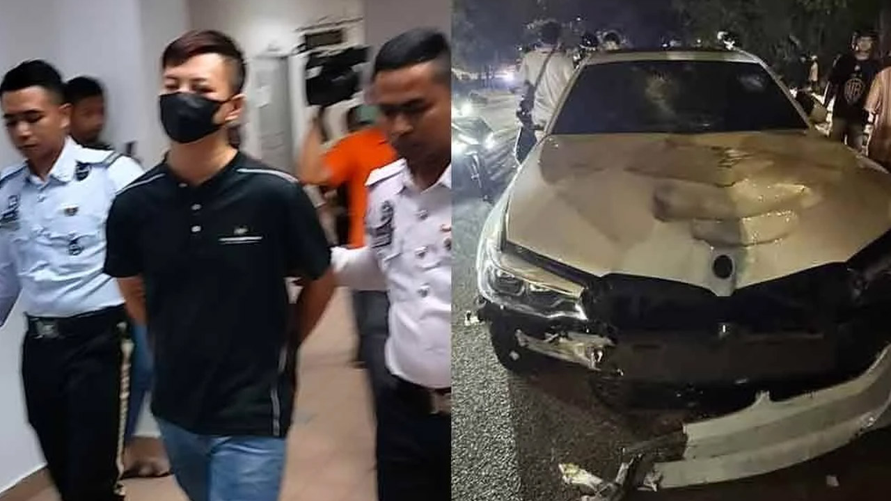 Pemandu BMW mabuk mengaku tidak bersalah langgar mati penghantar makanan