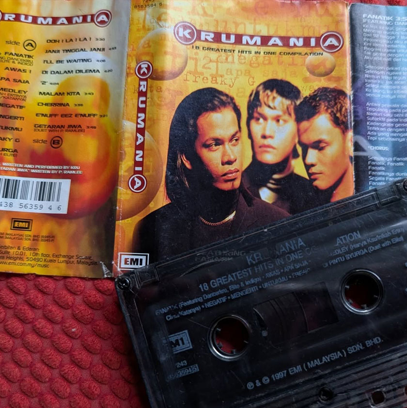 Edry menyifatkan album KRU meninggalkan kenangan yang luar biasa buatnya.