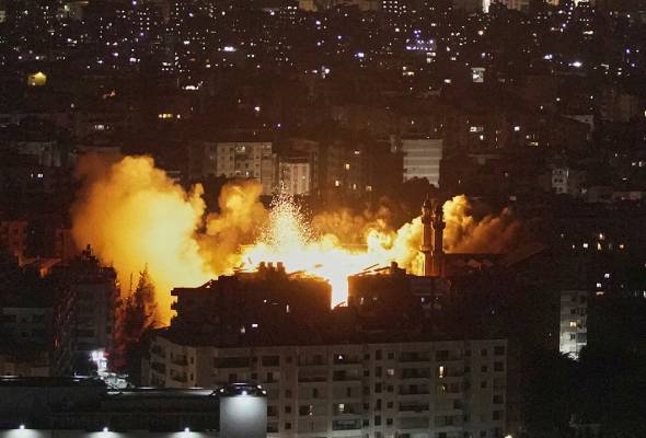Israel lancar serangan ke selatan Beirut sehari sebelum Aidiladha