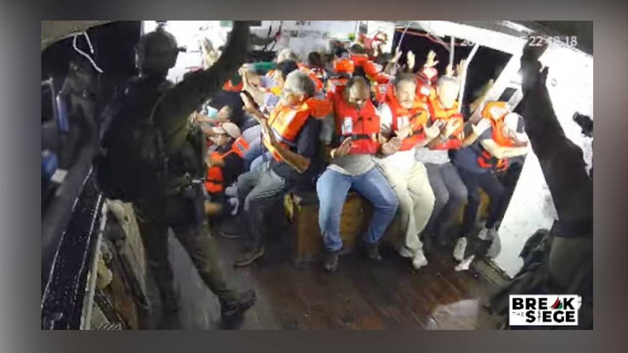 Kru kapal bantuan Handala disoal siasat oleh pihak keselamatan Israel