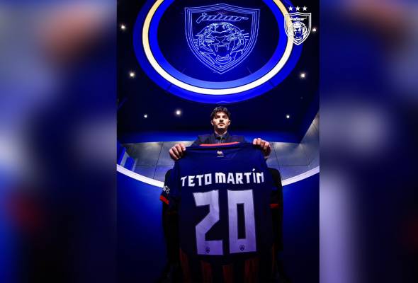 Pemain tengah Sepanyol, Teto Martin sertai JDT