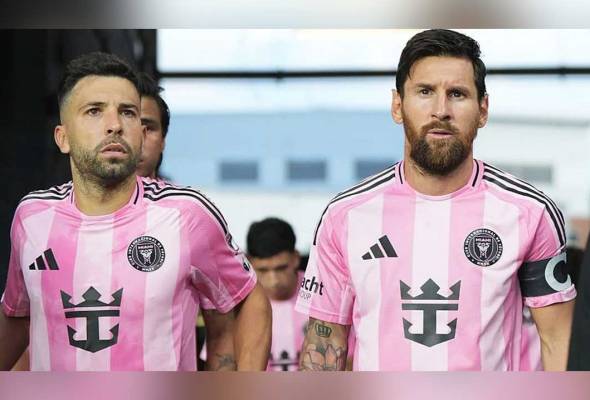 MLS: Enggan sertai aksi All-Star, Messi, Alba digantung perlawanan