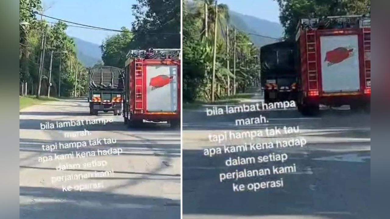 Lori halang laluan jentera bomba disaman RM300
