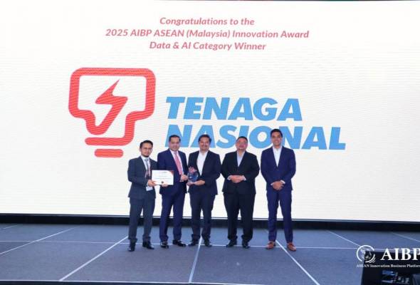 Projek penyelenggaraan dipacu AI TNB menang anugerah inovasi ASEAN