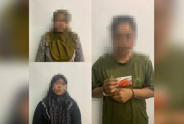 Tiga beradik dicekup guna kad ATM tercicir untuk beli barang
