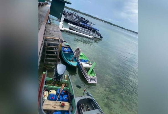 Sindiket seludup petrol di perairan Semporna ditumpaskan Maritim Malaysia
