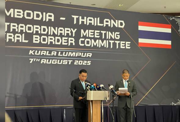 Mesyuarat GBC: Thai-Kemboja patuhi gencatan senjata ketat, capai lima persetujuan