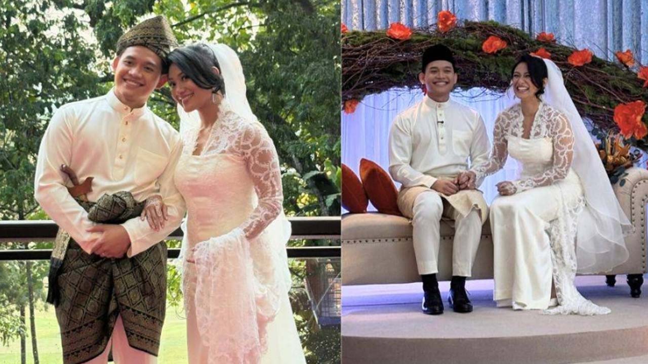 Hani Karmila selamat bergelar isteri, Tiara Jacquelina terima menantu