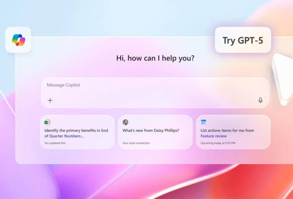 Microsoft perkenal GPT-5 pada Copilot dan pelbagai produk lain