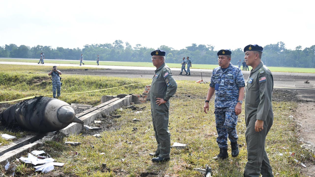 Nahas Hornet TUDM: Lapangan Terbang Sultan Ahmad Shah dibuka semula