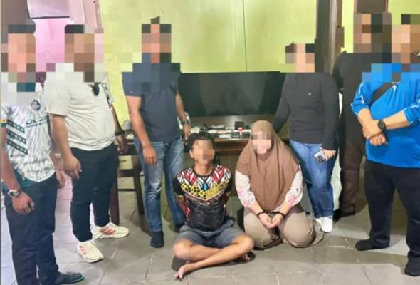 Suami isteri pengedar dadah dicekup dalam Op Tapis