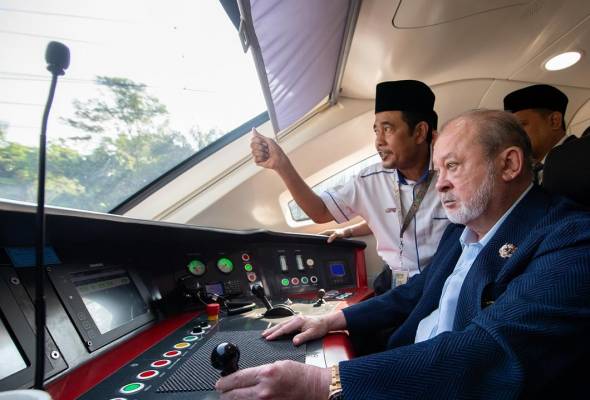 Agong berkenan pandu uji ETS dari Kuala Lumpur ke Rawang