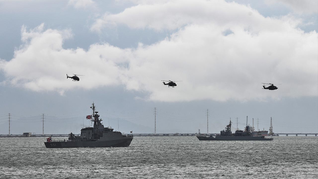 AFR: 10 kapal perang ASEAN lintasi Selat Utara, Pulau Pinang