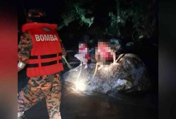 Bomba selamatkan lima pelajar terperangkap kepala air