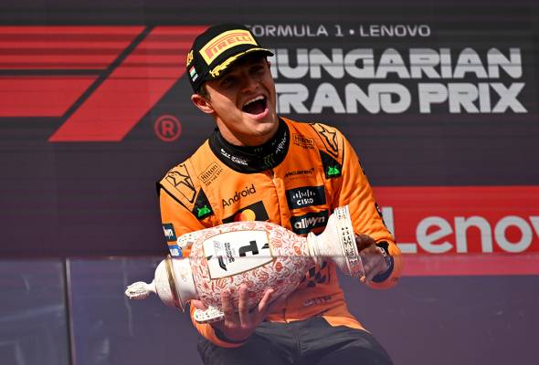F1: Lando Norris juara Grand Prix Hungary