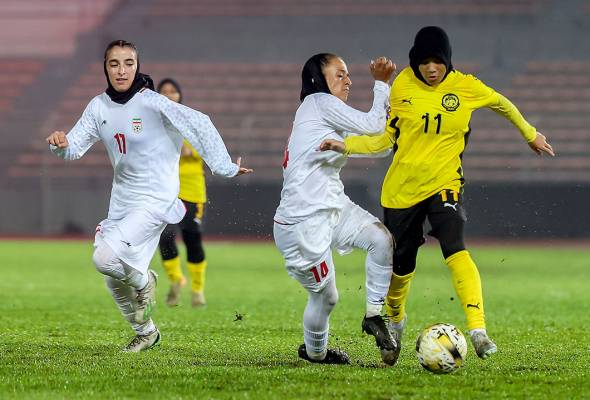 Kelayakan Piala Asia Wanita B-20: Malaysia tewas 0-3 kepada Iran
