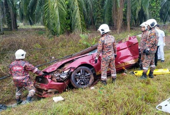 Pasangan suami isteri maut dalam kemalangan di Segamat