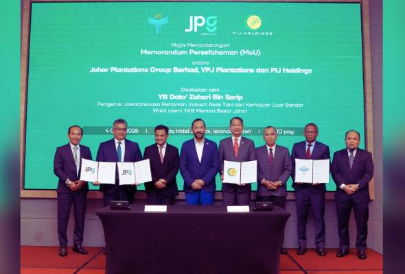 JPG perkukuh kerjasama strategik lonjak sawit lestari Johor