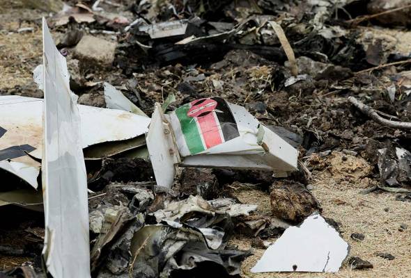 Enam maut, pesawat terhempas di Kenya