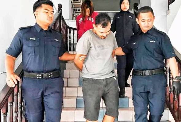 Pasangan kekasih tular langgar polis didakwa di mahkamah