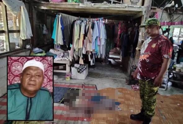 Warga emas maut dipukul anak guna kerusi kayu