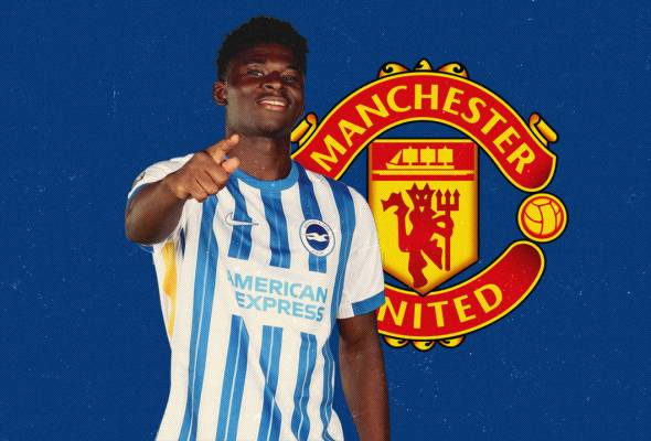 Carlos Baleba kini dalam radar Manchester United
