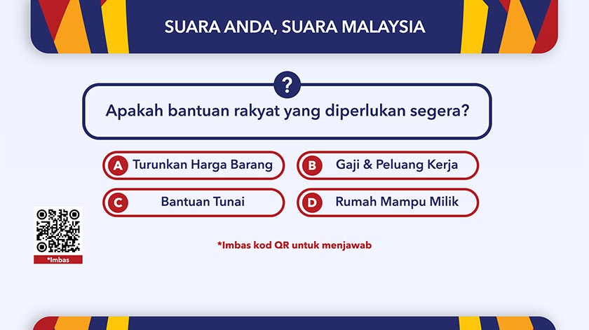 Soalan kedua dalam tinjauan ini bermula hari Selasa hingga Khamis depan. Sertai sekarang!