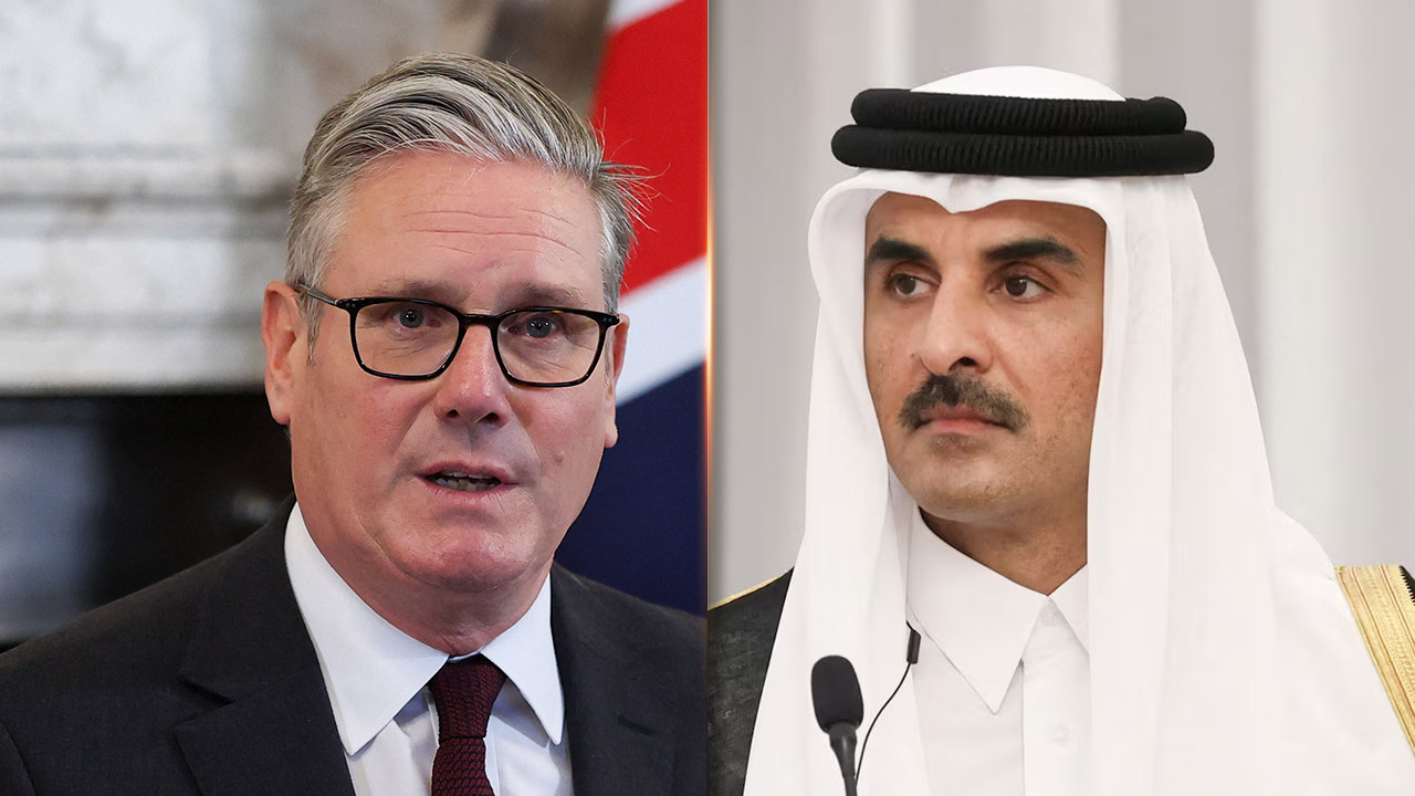 PM UK, Emir Qatar bincang serangan Israel di Doha
