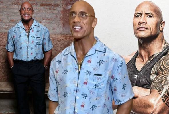 The Rock sudah kurus, tiada lagi imej 'sado'