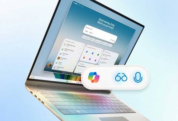 Windows 11 dikemas kini dengan ciri 'khadam AI' Copilot yang dikawal dengan suara
