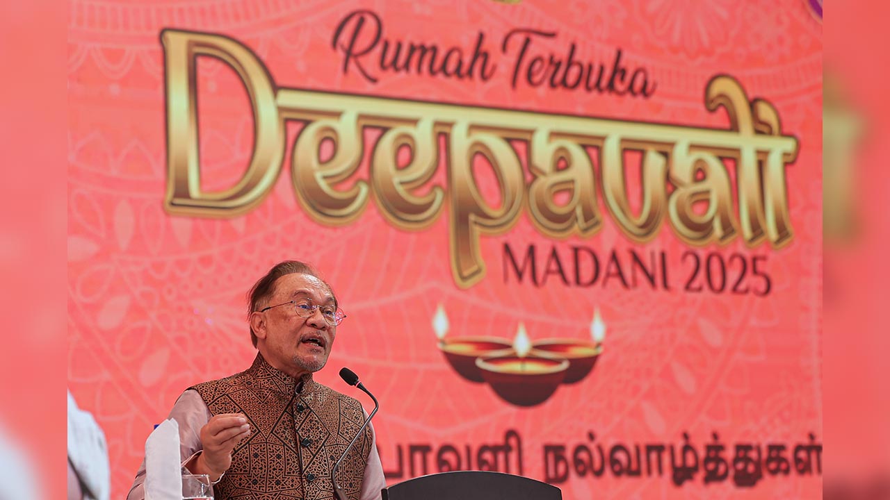 Cahaya Deepavali simbol kebenaran, keadilan dan penolakan rasuah - PM Anwar
