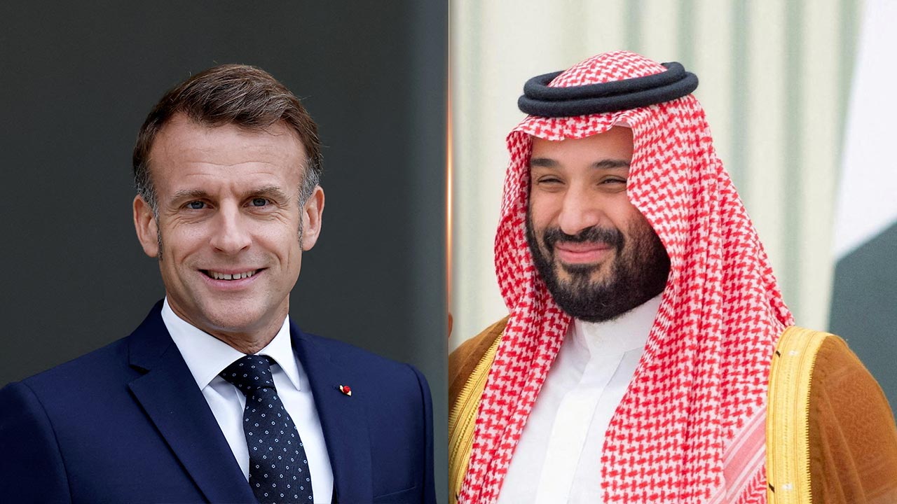 Macron, Putera Mahkota Arab Saudi desak pengunduran penuh Israel dari Gaza