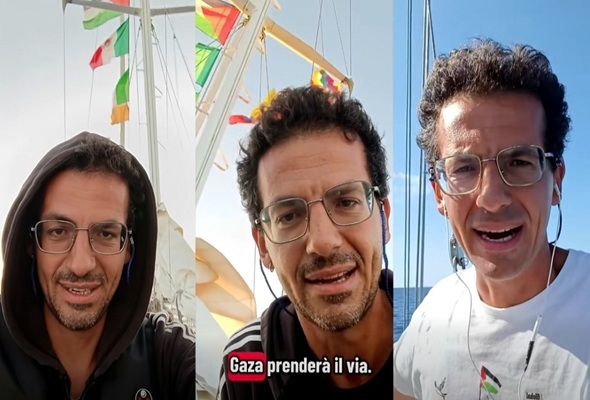 Israel subjected Gaza aid flotilla passengers to 'barbaric' treatment, says detained Italian journalist