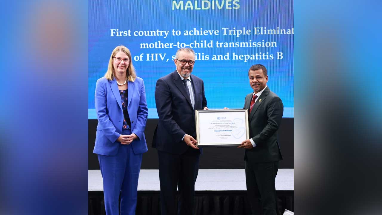 Maldives negara pertama hapuskan penyakit HIV, sifilis dan hepatitis B dari ibu ke anak