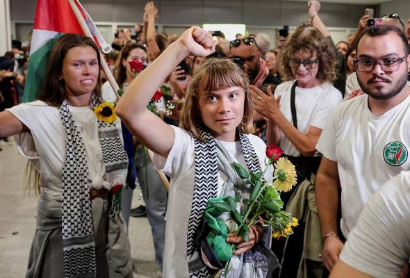 Greta Thunberg turns focus to Gaza genocide after release from Israeli detention