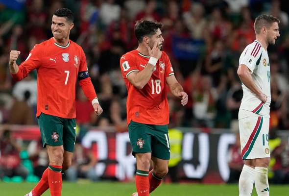 Ronaldo pecah rekod lagi, Portugal tergelincir di Lisbon