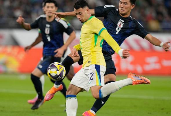 Jepun bangkit penuh gemilang tumbangkan Brazil buat kali pertama